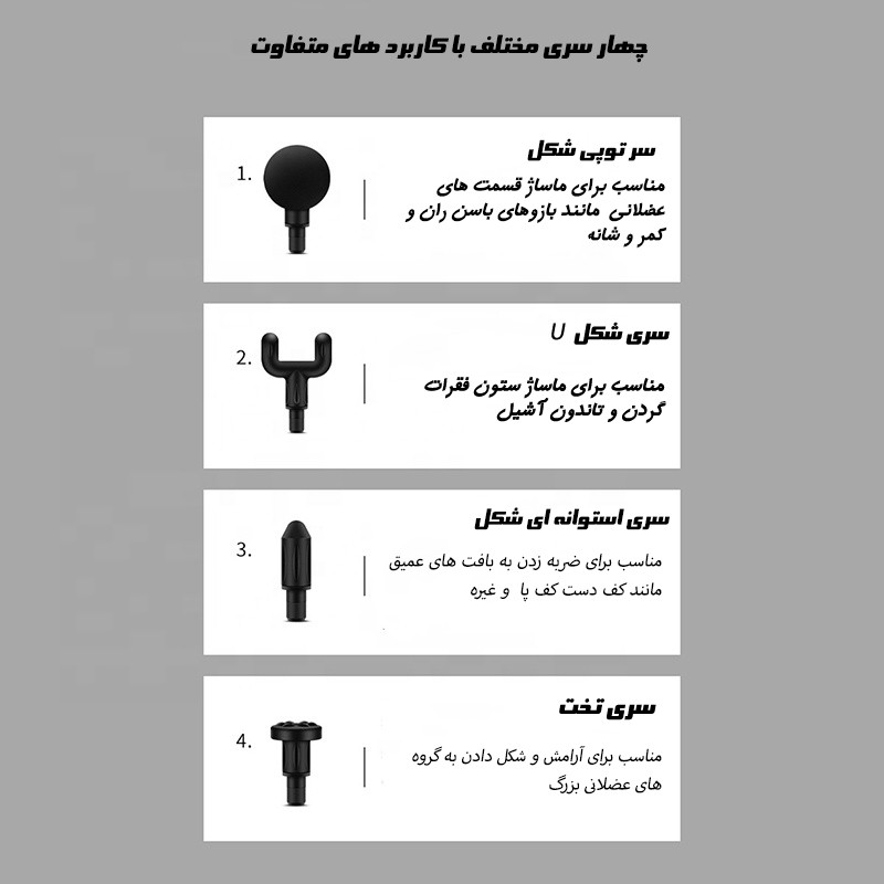 ماساژور برقی تفنگی