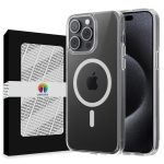 قاب موبایل اپل iPhone 15 Pro Max پیکوک مدل Clear Magsafe