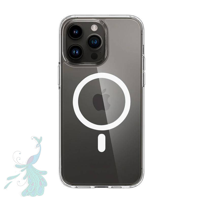 قاب موبایل اپل iPhone 14 Pro پیکوک مدل Clear Magsafe