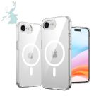 قاب موبایل اپل iPhone 16e پیکوک مدل Clear Magsafe