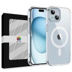 قاب موبایل اپل iPhone 15 پیکوک مدل Clear Magsafe