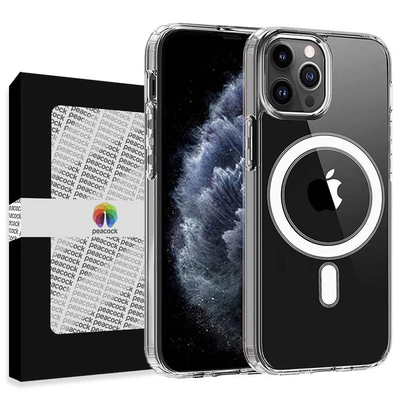قاب موبایل اپل iPhone 11 Pro پیکوک مدل Clear Magsafe