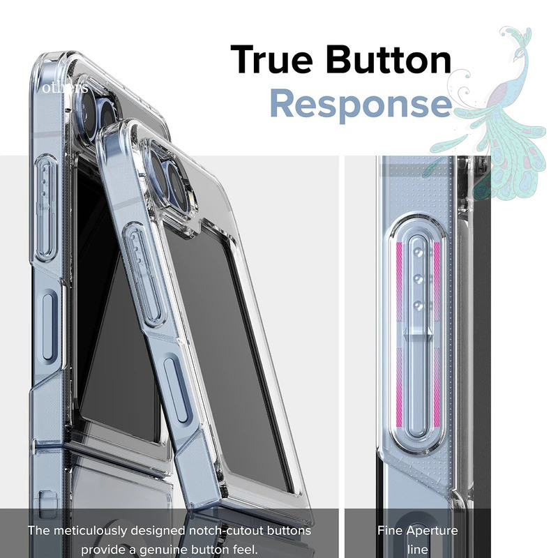 قاب موبایل سامسونگ Galaxy Z Filip 6 پیکوک مدل clear magsafe