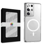 قاب موبایل سامسونگ Galaxy S21 Ultra پیکوک مدل Clear Magsafe