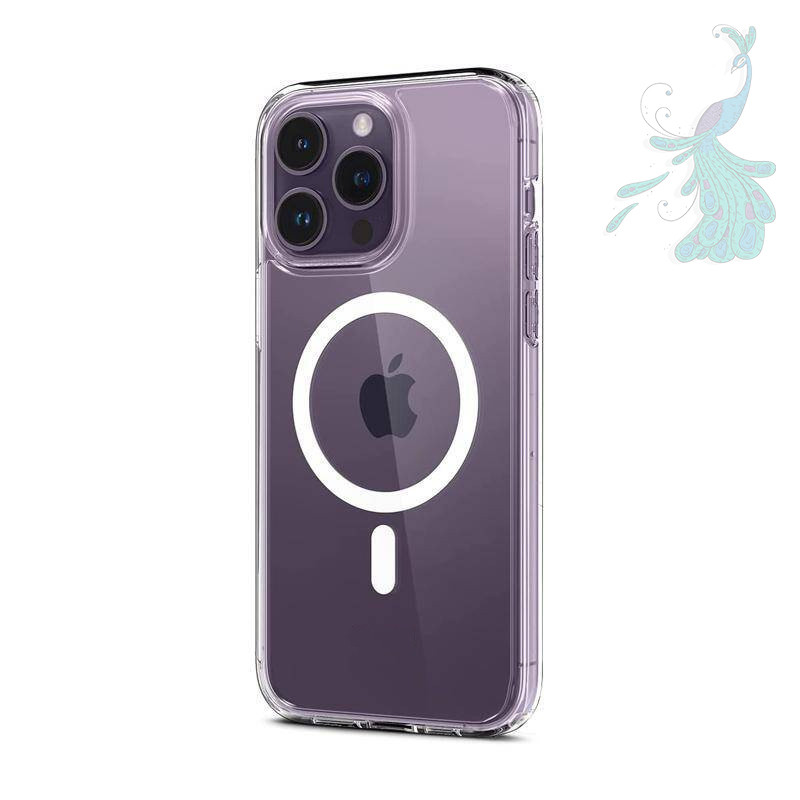 قاب موبایل اپل iPhone 14 Pro پیکوک مدل Clear Magsafe