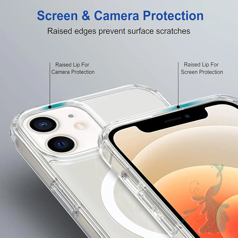 قاب موبایل اپل iPhone 11 پیکوک مدل Clear Magsafe