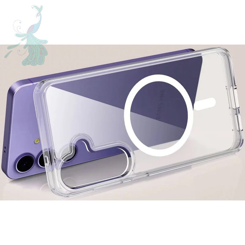 قاب موبایل سامسونگ A26 پیکوک مدل Clear Magsafe