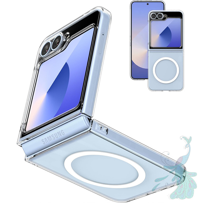 قاب موبایل سامسونگ Galaxy Z Filip 6 پیکوک مدل clear magsafe