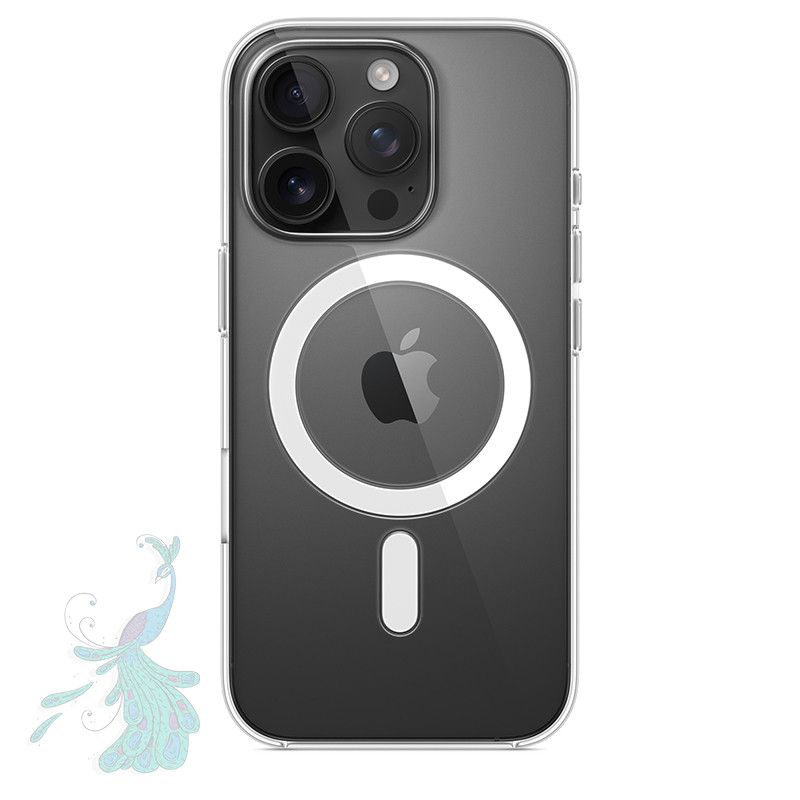 قاب موبایل اپل iPhone 16 Pro پیکوک مدل Clear Magsafe