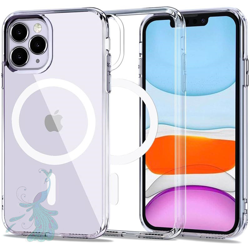 قاب موبایل اپل iPhone 11 Pro پیکوک مدل Clear Magsafe