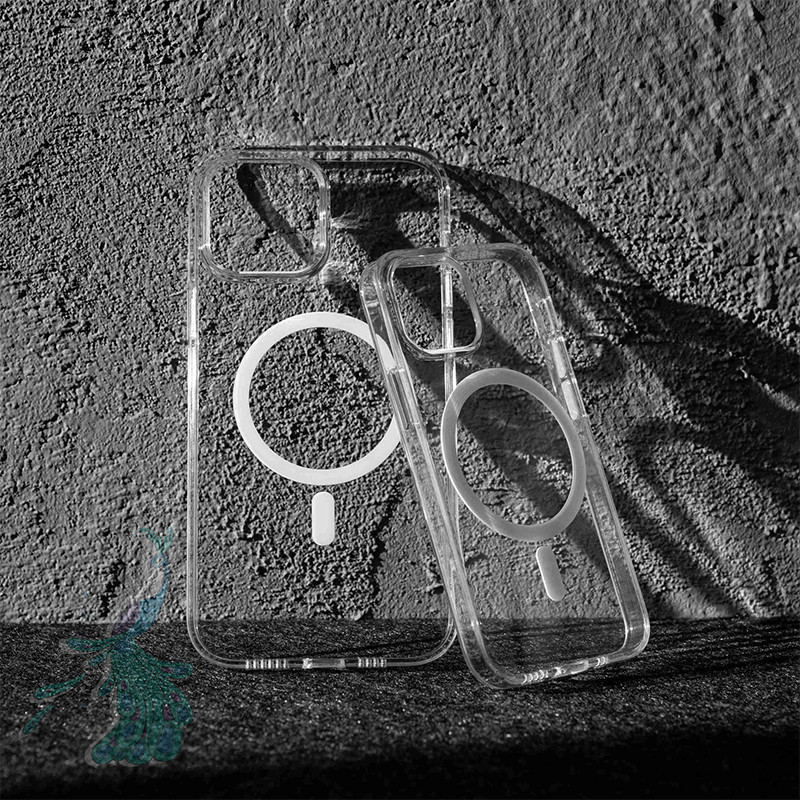 قاب موبایل اپل iPhone 13 پیکوک مدل Clear Magsafe
