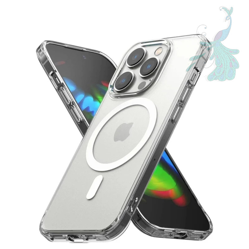 قاب موبایل اپل iPhone 13 Pro پیکوک مدل Clear Magsafe