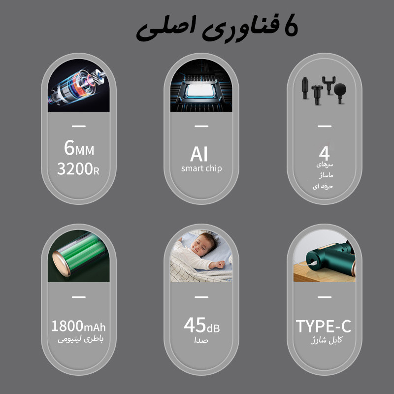 ماساژور برقی تفنگی