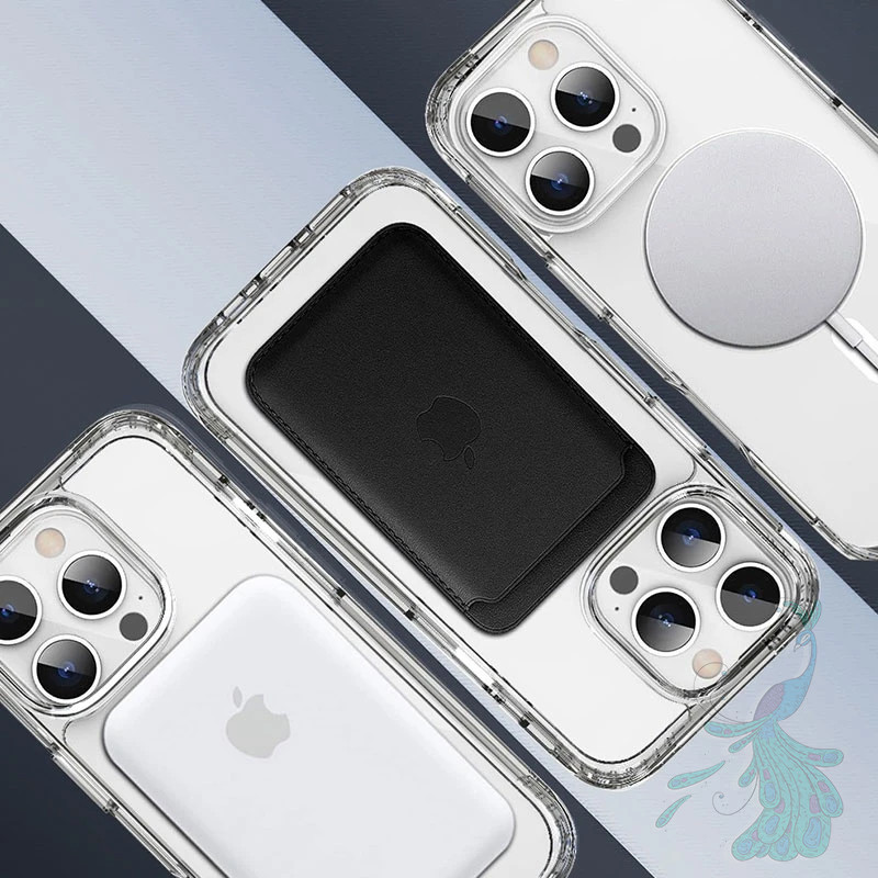 قاب موبایل اپل iPhone 13 Pro پیکوک مدل Clear Magsafe