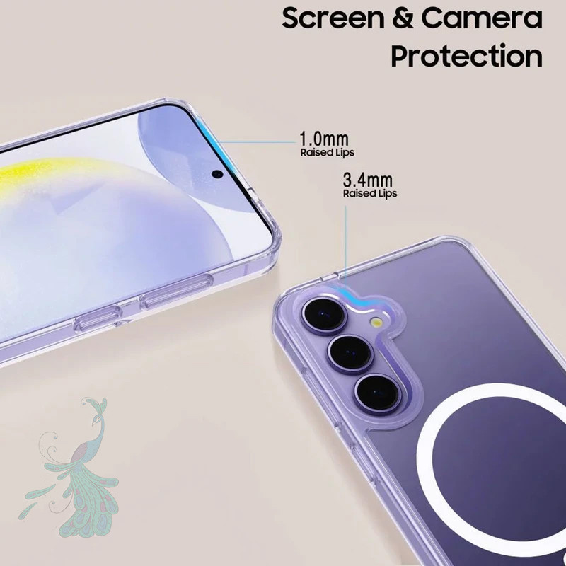 قاب موبایل سامسونگ Galaxy A36 پیکوک مدل Clear Magsafe