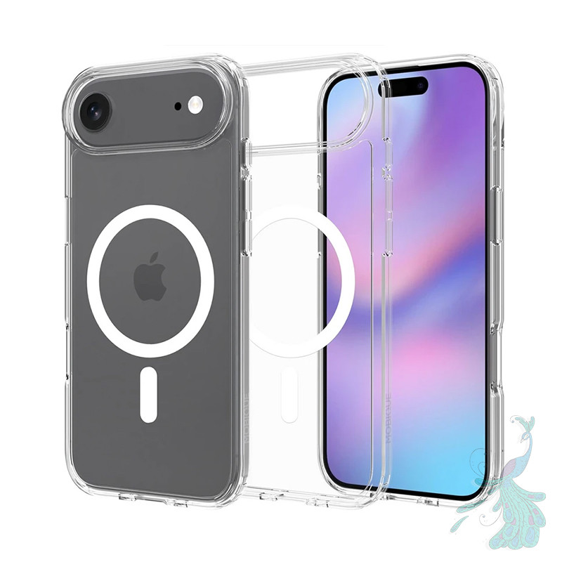 قاب موبایل اپل iPhone 17 Air پیکوک مدل Clear Magsafe
