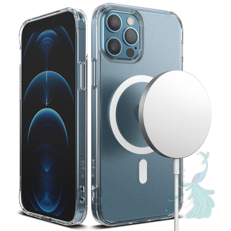 قاب موبایل اپل iPhone 12 Pro پیکوک مدل Clear Magsafe
