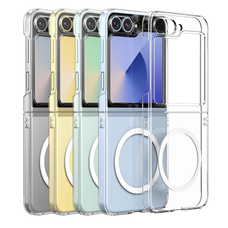 قاب موبایل سامسونگ Galaxy Z Filip 6 پیکوک مدل clear magsafe