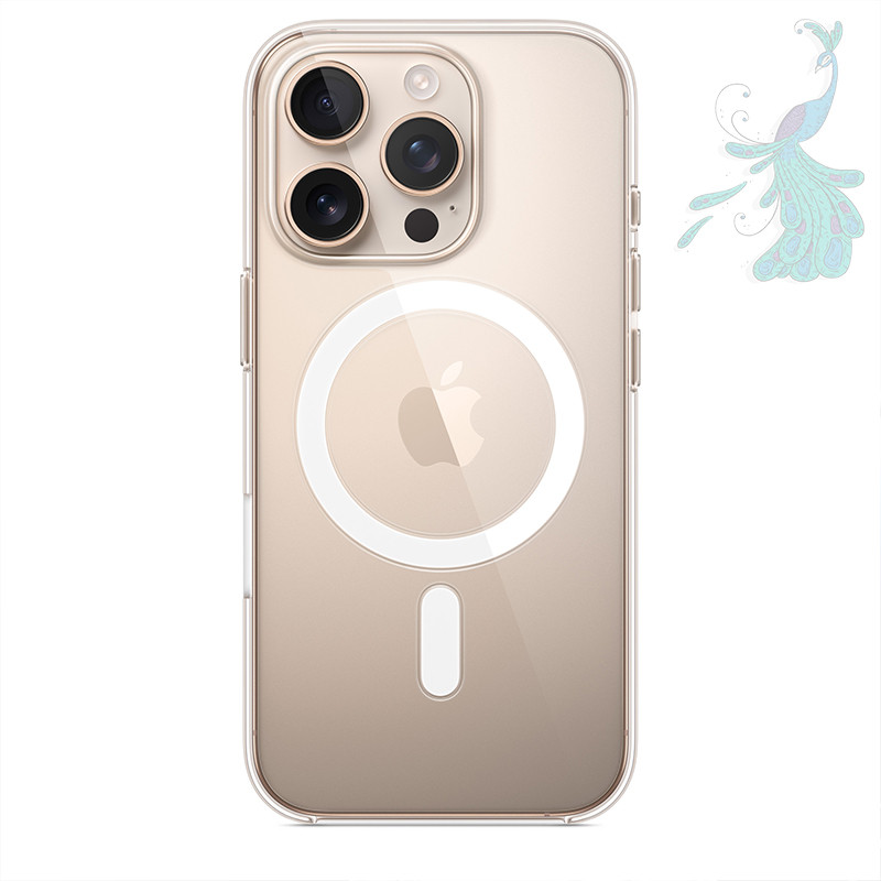 قاب موبایل اپل iPhone 16 Pro Max پیکوک مدل Clear Magsafe