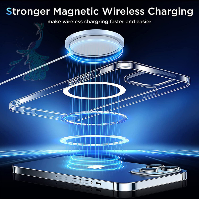قاب موبایل اپل iPhone XS Max پیکوک مدل Clear Magsafe