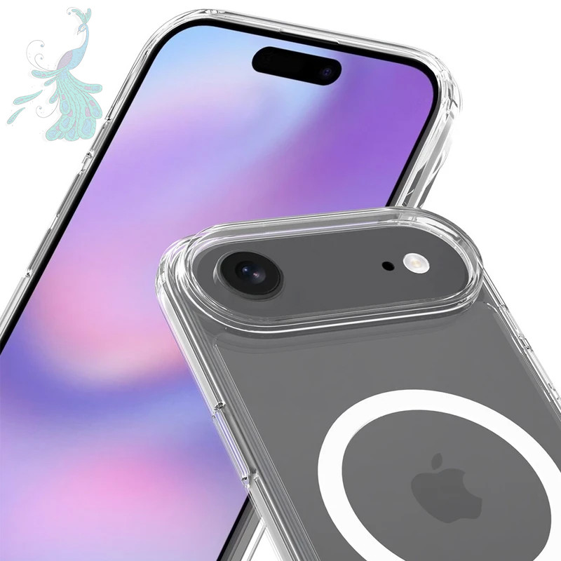 قاب موبایل اپل iPhone 17 Air پیکوک مدل Clear Magsafe