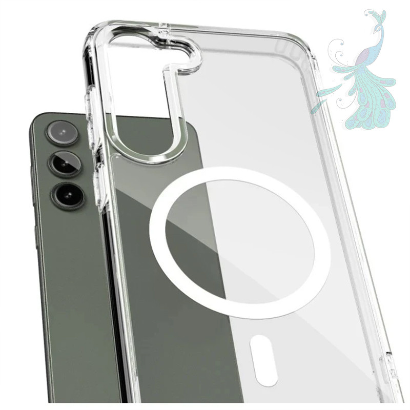 قاب موبایل سامسونگ Galaxy S23 Fe پیکوک مدل Clear Magsafe