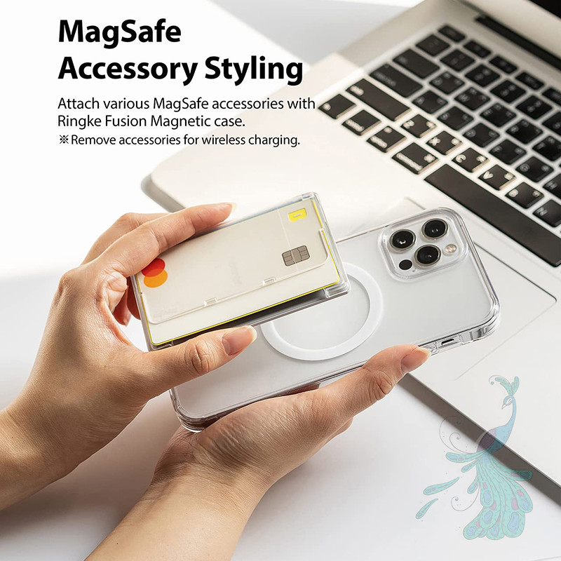 قاب موبایل اپل iPhone 12 Pro پیکوک مدل Clear Magsafe