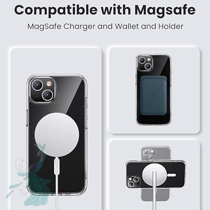 قاب موبایل اپل iPhone 13 پیکوک مدل Clear Magsafe