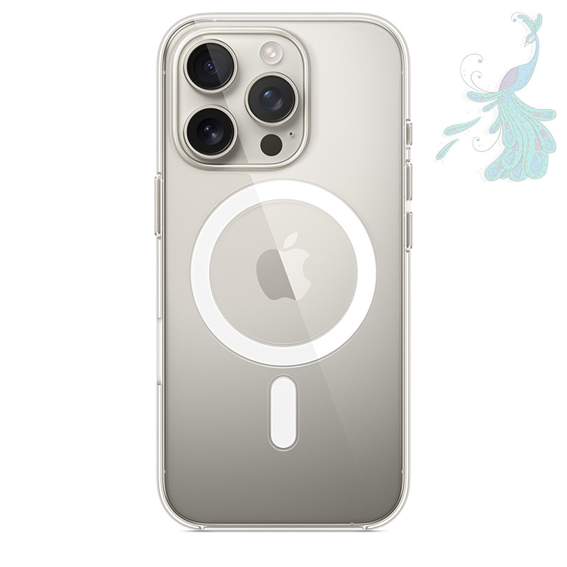 قاب موبایل اپل iPhone 16 Pro Max پیکوک مدل Clear Magsafe